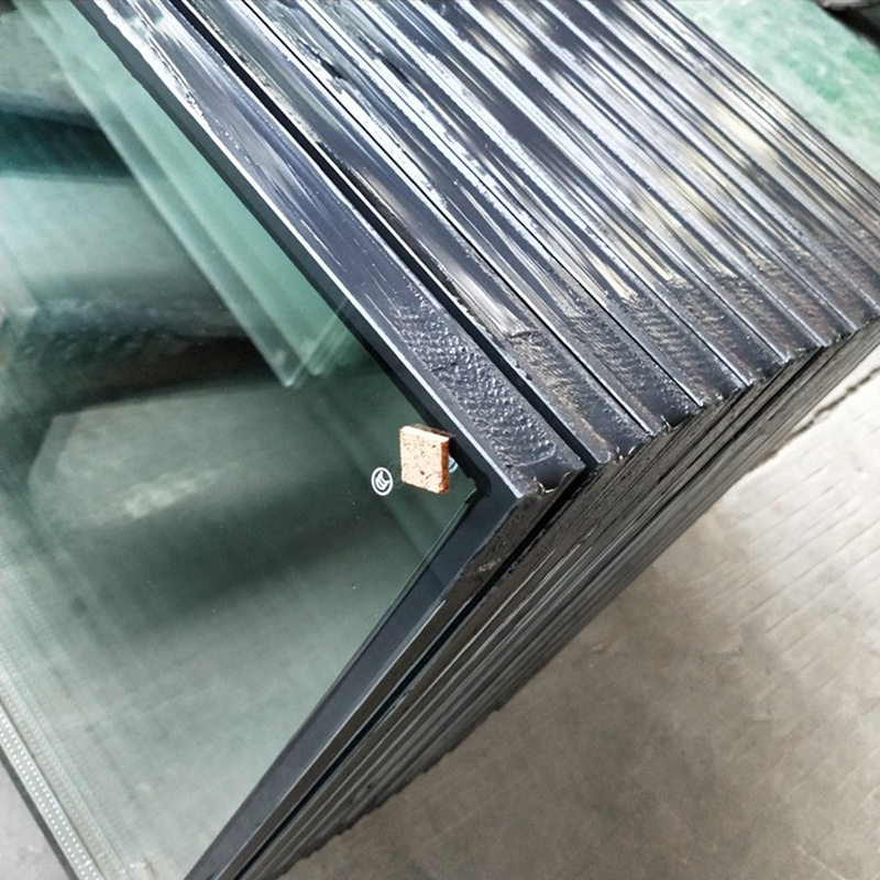Windows doors DGU triple insulating glazing glass