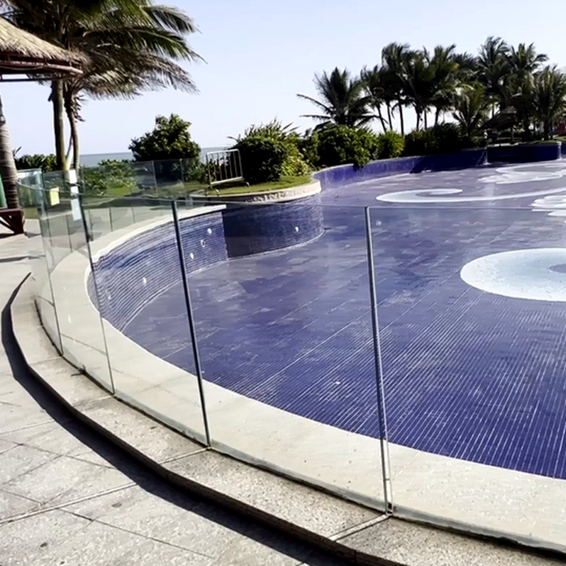 Building Glass Wholesale Balustrade Pool Fence Tempered Glass
