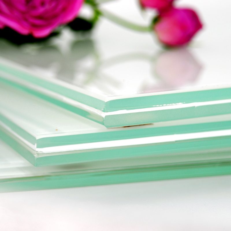 White Film Customized Laminated Glass Panel For Privacy Wall