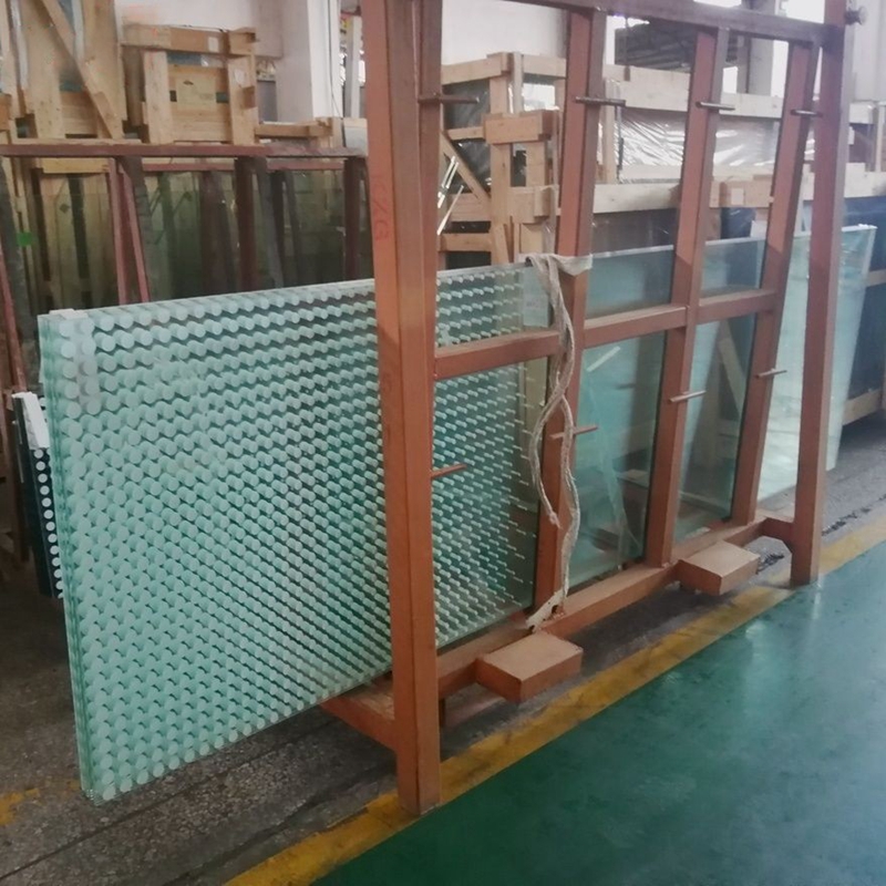 Customized Patterns And Colors PET Laminated Decorated Glass