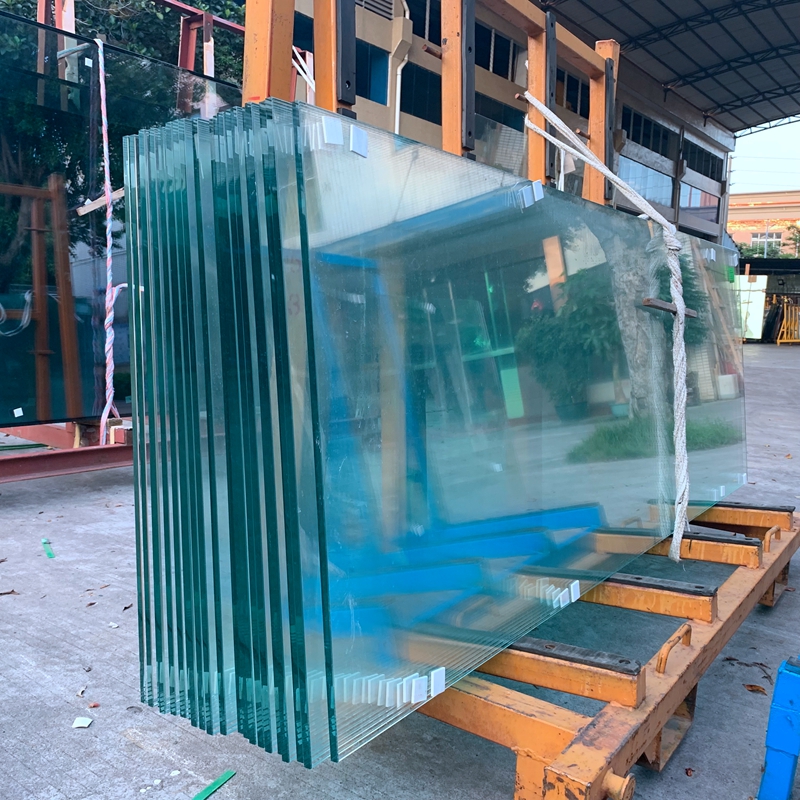 Clear Toughened Glass Heat Soak Test BS/EN Standard Quality Supplier