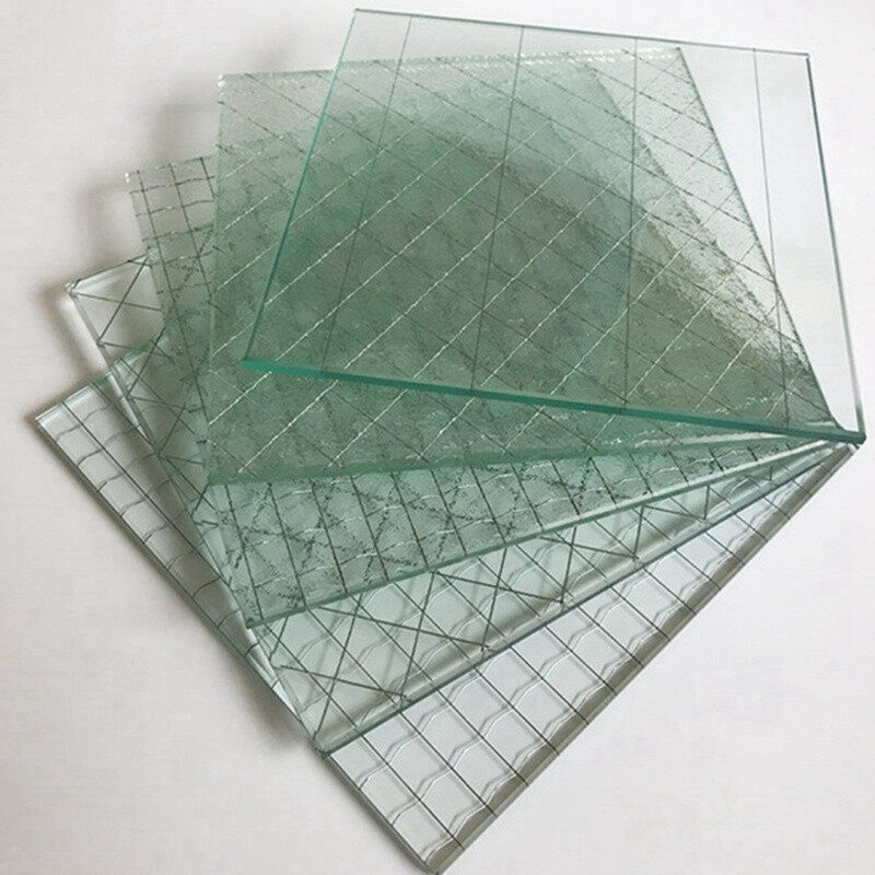 Hot sell high quality fire proof wire mesh fire resistant glass anti fire glass