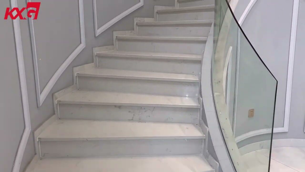 Kunxing Glass ---- Special Stair Handrail
