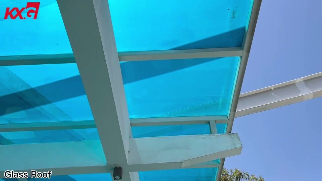 Kunxing Glass ---- safety laminated glass canopy fence
