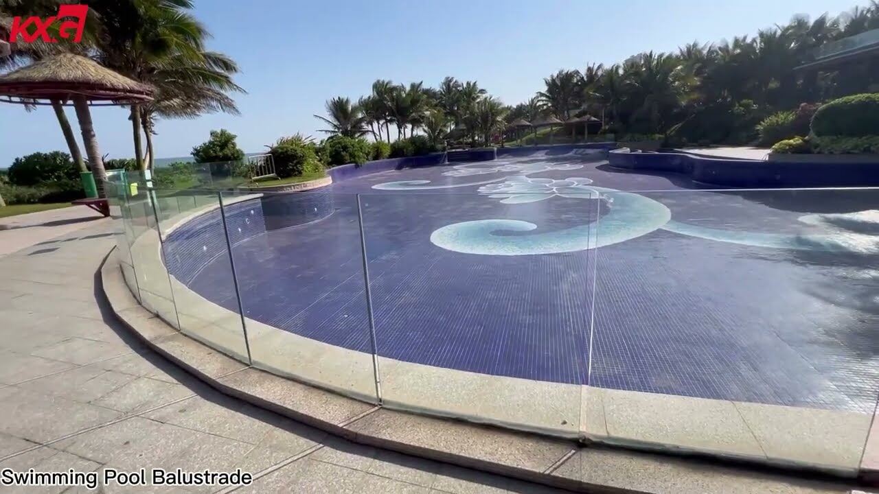 Kunxing Glass ----swimming pool balustrade laminated glass