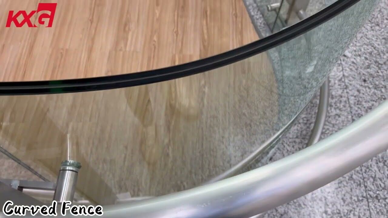 Kunxing Glass ---- Curved Laminated Glass Fence