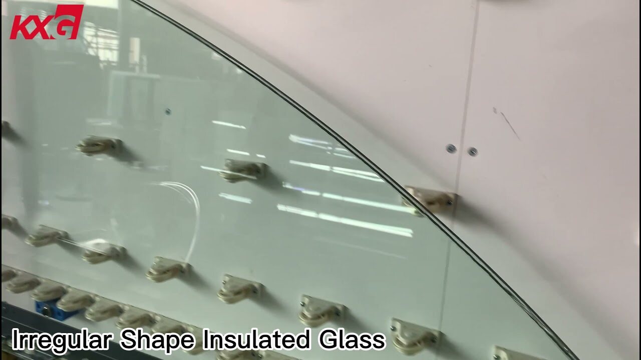 Kunxing Glass ---- irregular shape insulated glass for skylight