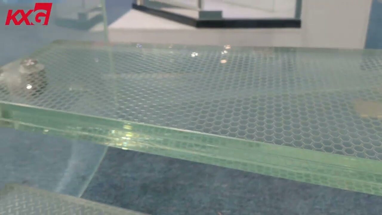 Kunxing Glass ---- Anti-slip Glass Floor