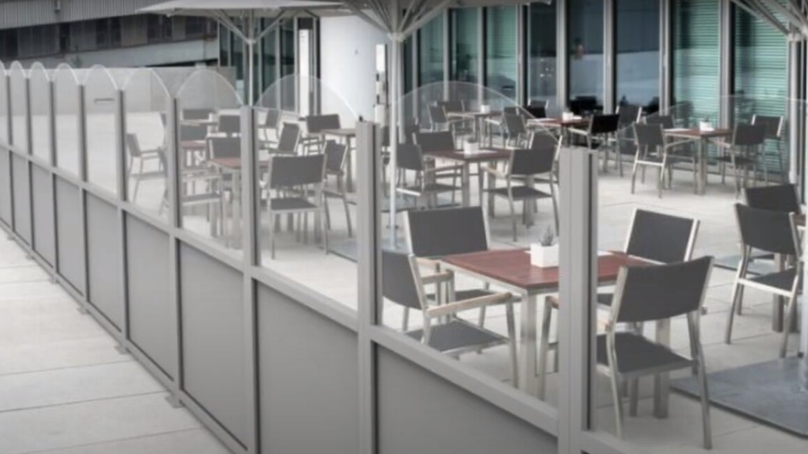 Kunxing Glass ---- Round tempered restaurant partition glass