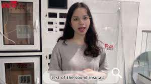 Kunxing Glass ---- Insulated glass sound insulation test