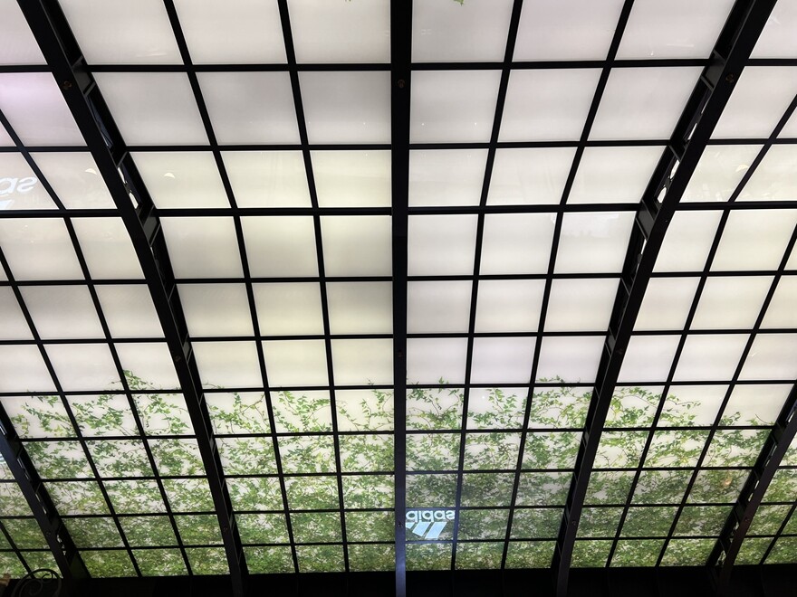 Green House Glass Skylight