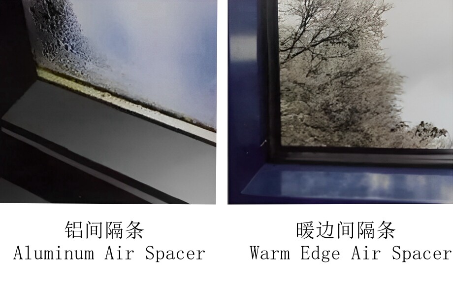 insulated glass air spacer window glass