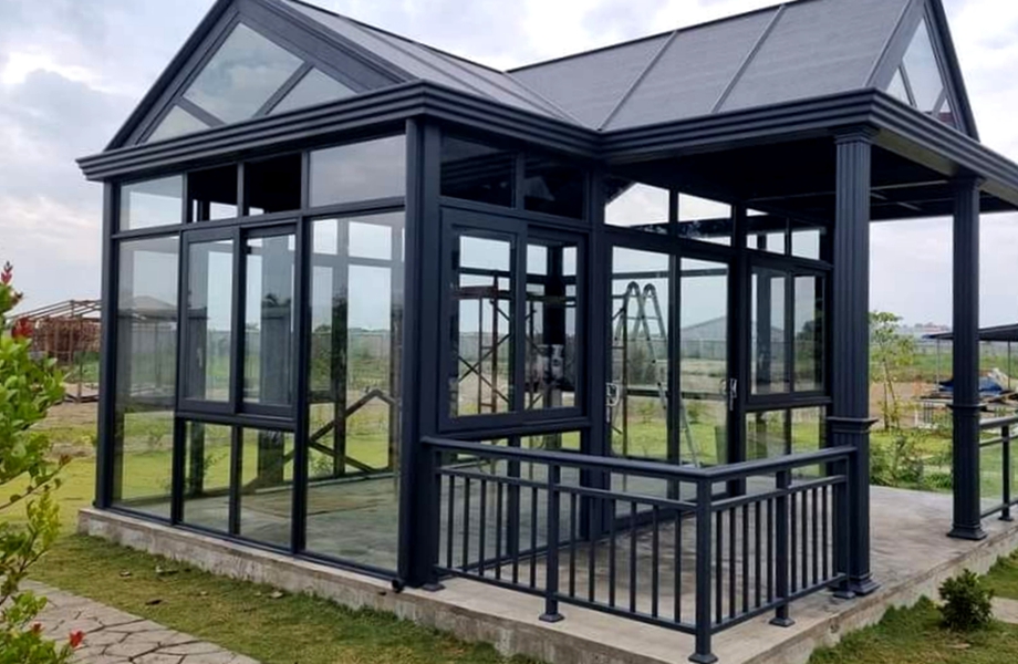 sunroom glass house laminated glass factory
