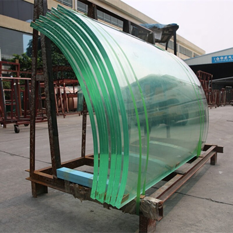Wholesale Factory Curved SGP Laminated Safety Bent Glass Supplied