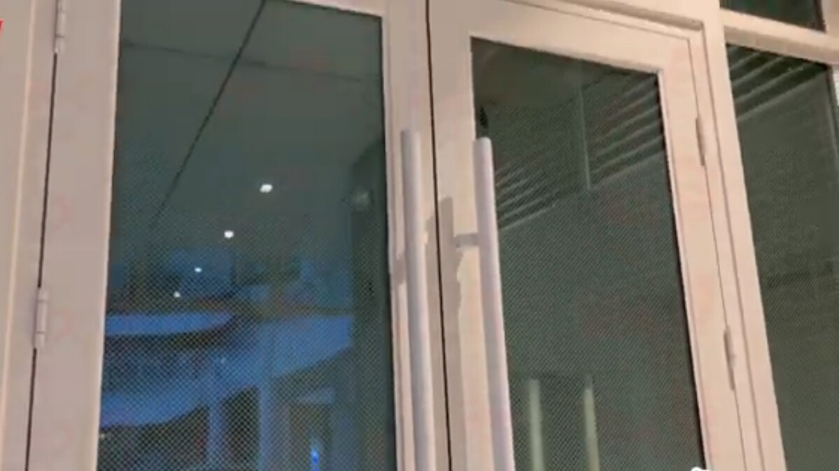 Kunxing Glass ---- Point Gradient Hazy Effect Glass Doors Windows