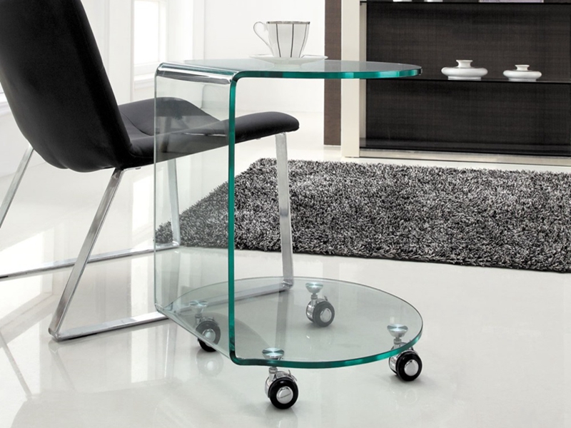 hot bending glass table