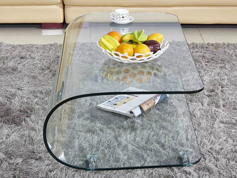 hot bending glass for table