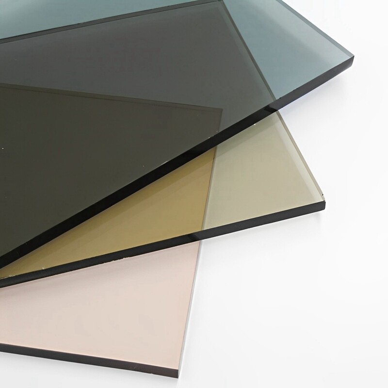 Blue Green Grey Bronze Tinted Glass Price, Tinted Float Glass Panel Wholesale