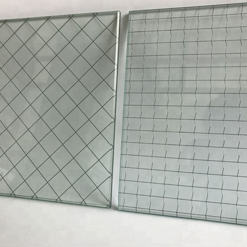 Wire Mesh Security  Glass Fire Resistant Certificate Safety Glass Wholesale