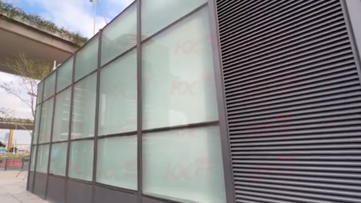Kunxing Glass ---- Frosted Tempered Insulated Glass Facade