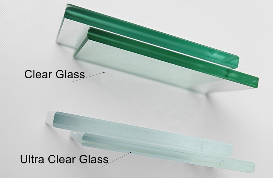 clear glass vs ultra clear glass factory supplier