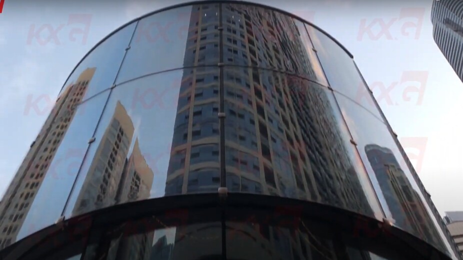 Kunxing Glass ---- Curved Insulated Glass Facade