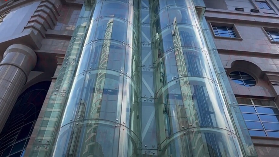Kunxing Glass ---- Hot Selling Curved Curtain Wall Glass