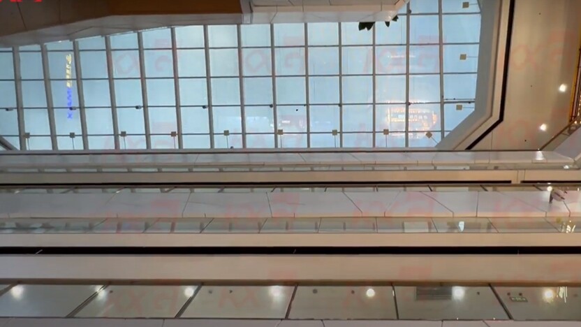 Kunxing Glass ---- Laminated Safety Glass Skylight In Mall