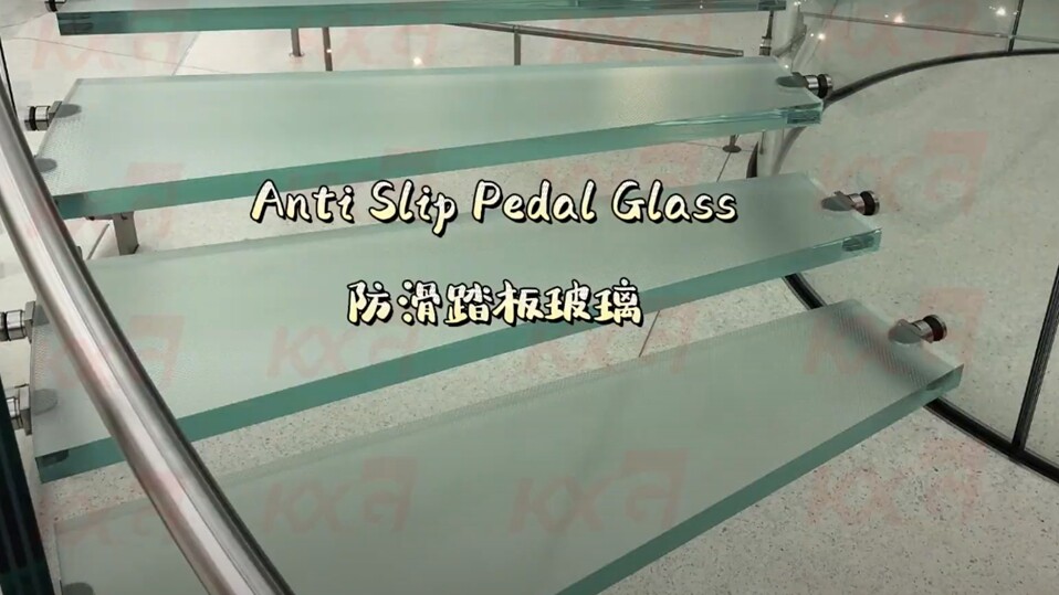 Kunxing Glass ---- Anti Slip Stair Pedal Glass