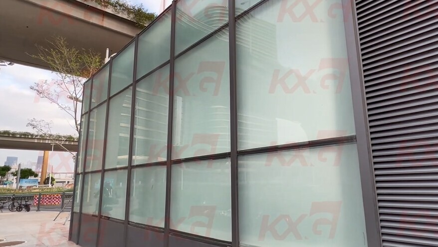 Kunxing Glass ---- Application Of Frosted Insulating Glass